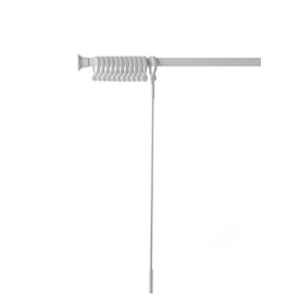 Van Der P Erica2000 duschdraperistång, 155-260 cm, vit