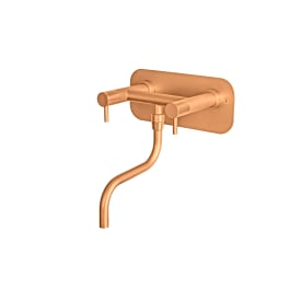 Frostline Eqi udendørs køkkenvandhane, til 15-35 cm væg, kobber