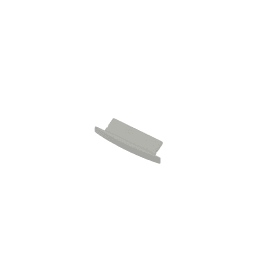 Ansell Lighting endestykke, uden hul, 9,7x30,6 mm, aluminium