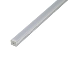 Ansell Lighting LED skena, påbyggnad, 13x15,9 mm, 2 meter, vit