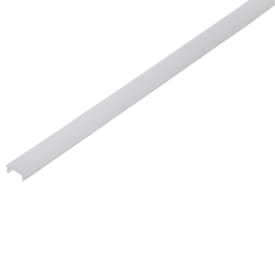 Ansell Lighting dækskinne, 13x15,9 mm, 2 meter, opal
