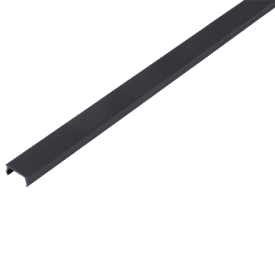 Ansell Lighting däckskena, 13x15,9 mm, 2 meter, svart