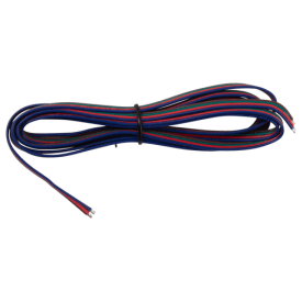 2M 4-Leder DC Kabel til Led Strip IP20