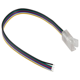 Ansell Lighting RGBTW tilkoblingsstykke for LED stripe, med kabel, 12 mm