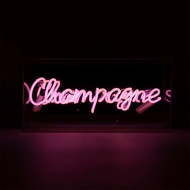 Locomocean Champagne neonskylt