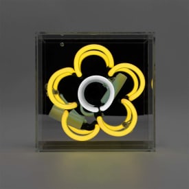 Locomocean Daisy neonskylt, gul