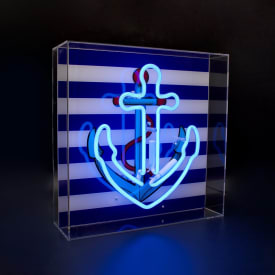 Locomocean Anchor neonskylt