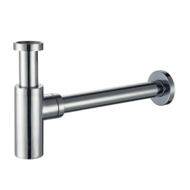 Secher AF 186 vattenlås, krom