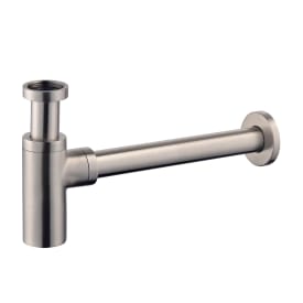 Secher AF 186 vandlås, børstet nikkel