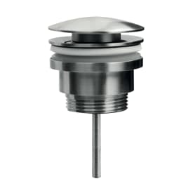 Secher AF 706-H bundventil, push-open, rustfrit stål