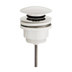 Secher AF 706-H bundventil, push-open, mat hvid