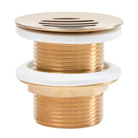 Secher AF 49 bundventil, tvangsåben, messing