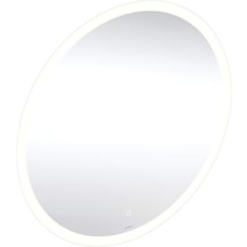 Geberit Option Rund spegel med ljus, dimbar, touch, Ø90 cm