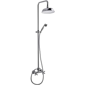 Cassoe Retro duschset, krom