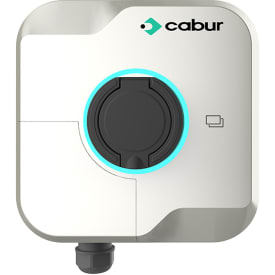 Cabur laddbox med fastsatt kabel, typ 2, 22 kW