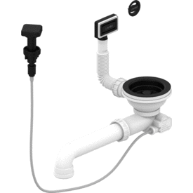 Lavabo D1 avløpssett, matt sort