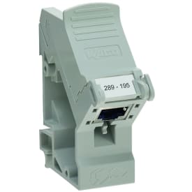 Interfacemodul, RJ45, IDC-tekn. mont. holder; m/skærmstik Kat.6