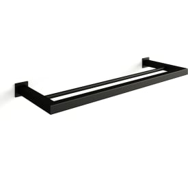 Metallbude Stenni håndklædestang, 50 cm, sort