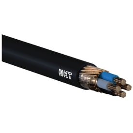 Forsyningskabel FXQJ EMC 4x35+16 DCA, sort, T500