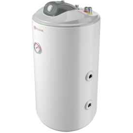 Eldom varmtvandsbeholder, centralvarme, stor spiral, 75 liter