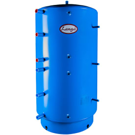 Langå buffertank, 2 spiraler, 1000 liter