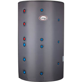 Langå buffertank, isoleret, 2 spiraler, 2000 liter
