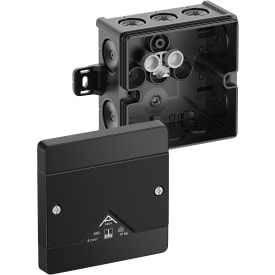 Forgreningsdåse Abox 040 AB-L/sw sort