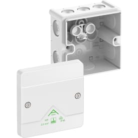 Forgreningsdåse Abox 025-L/w hvid