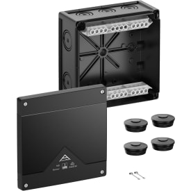 Spelsberg förgreningsdosa, Abox Pro, svart