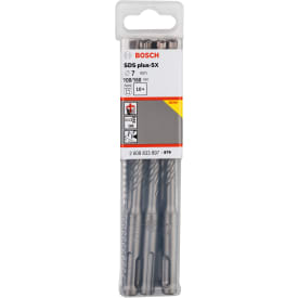 Bosch 4-skærs hammerbor SDS-plus-5X, 7x100/160 mm, 10 stk.