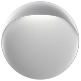 Louis Poulsen Flindt vägglampa utomhus, aluminium, Ø20 cm