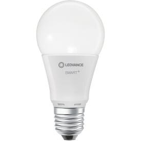 Ledvance Smart+ ZigBee E27 standardpære, hvit lysfarge, 9W