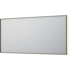 Sanibell Ink SP32 spejl med lys, dæmpbar, 160x80 cm, mat sort