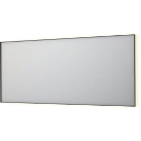 Sanibell Ink SP32 spejl med lys, dæmpbar, 180x80 cm, mat sort