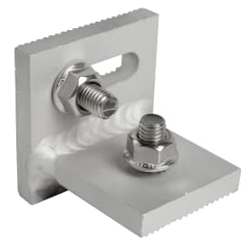 50 stk Horisontal tag belag Aluminium