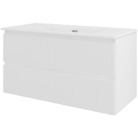 Sanibell Proline møbelpakke, 101x46 cm, matt hvit