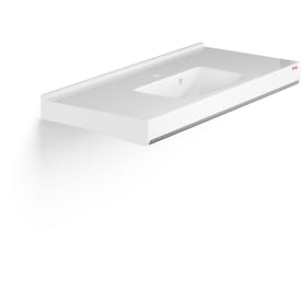 Pressalit Care Matrix Square tvättställ, 120x55 cm, vit