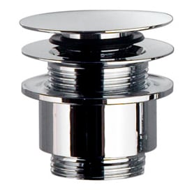 Cassøe bottenventil, push-open, krom