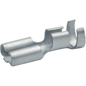 100 stk Spademuffe iht. DIN 46247, 6,3 x 0,8 mm 4-6 mm²