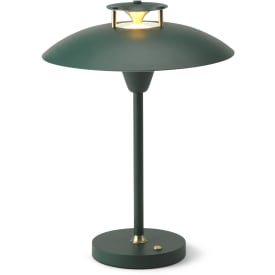 Halo Design Stepp 1-2-3 uppladdningsbar bordslampa, grön