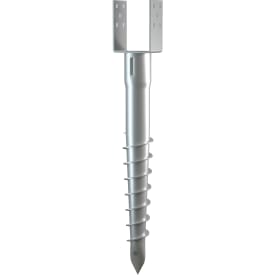 4 stk Stavrex 65 x 600 mm jordbor med 4&quot; stolpesko, 1:20 maskin