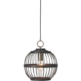 2 stk Halo Design Stockholm pendellampe, sort, Ø30 cm