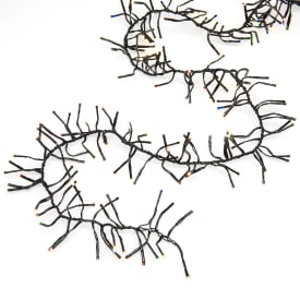 6 stk Konstsmide Cluster udendørs lyskæde, 364 farvede lys, 2,7 meter