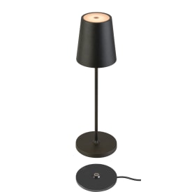 SLV Vinolina Two uppladningsbar bordslampa, svart