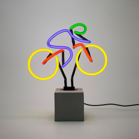 4 stk Locomocean Cykel neonskilt