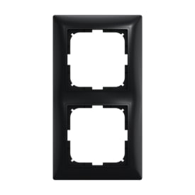 Basic55 Ramme 2 Moduler mat sort 2512-77-507