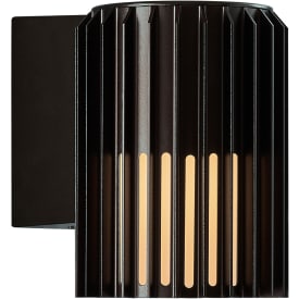 Nordlux Aludra utomhus vägglampa, svart