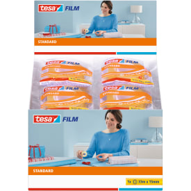 tesa kontortape 15 mm x 33 m, klar