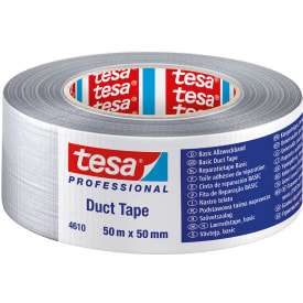 Tesa 4610 lærredstape, grå, 50 mm, 50 meter