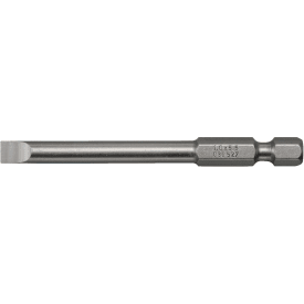 Kærvskruetrækker-bit 1/4", 73 mm, 6,5 mm